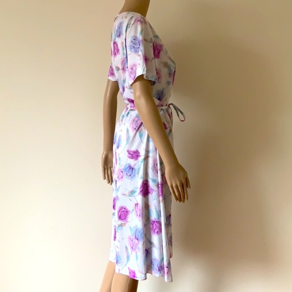 VINTAGE | David Keys floral midi dress - Picture 9 of 12